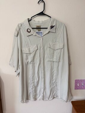Indiana Jones Her Universe button shirt